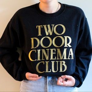SOLD Two Door Cinema Club Band Crew-Neck